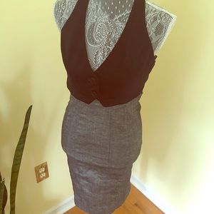 Early 2000s Bebe dress suit. So flattering and sexy!